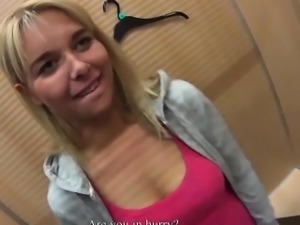 MallCuties Young blonde girl with big boobs