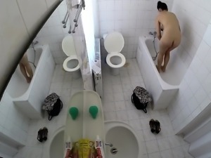 Voyeur camera woman bath Pornography bathroom