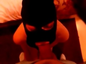 Masked wife gets ass fucked