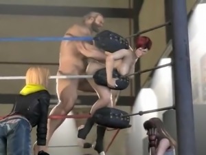 DOA5 Mila gets fucked inside a Ring (3D Animated)