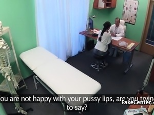 Horny doctor fucks hot patient in hospital