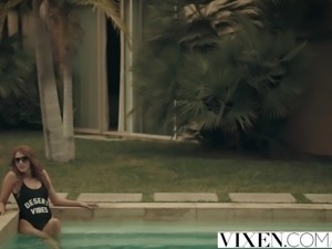 VIXEN Fashion Model Blake Edens Intense Sex Session