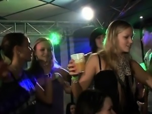 Cheeks in club screwed and sucked disrobe dancers pecker