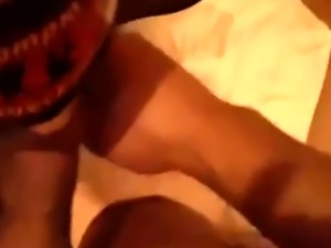 Blindfolded amateur anal fuck in POV