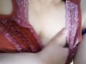 Busty euro amateur shows boobs and ass for cash in public