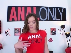 ANAL ONLY Katie Kush's anal talents
