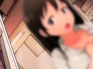 Anime sluts love hard cock even more when they can share