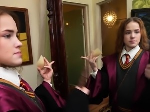 After school pussy pounding session for naughty young babe