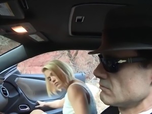 Bigass bitch gets rimjob by cute blonde