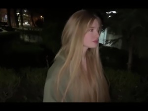 A porn slut is willing to fuck anyone who comes up on the street