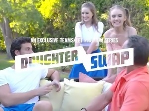 Tanned Cutie April Olsen Lets Stepbrother Smash Her Juicy Pussy