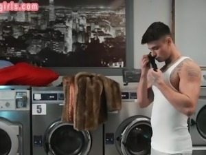 Naughty bigtitted Trans hard analfucked