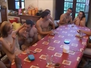 Spanish wild sex party