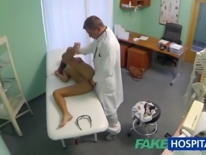 FakeHospital Spying on hot young babe having special treatment from the...