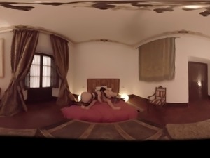VR Porn - The Spanish Threesome