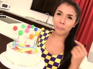 Ladyboy Sugus Birthday Bareback