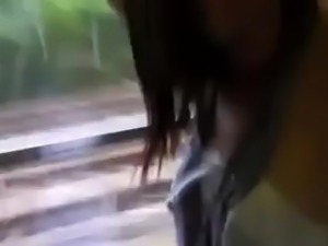public sex in a train