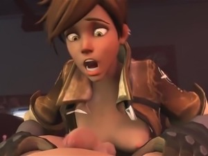 Let us fuck Tracer from Overwatch POV style