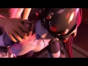 Widowmaker Gets Penetrated By Cock And Moans