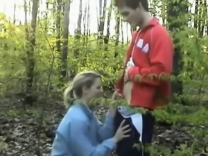 Amateur Teen Couple Having Sex In The Woods