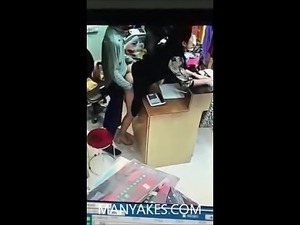 Pinay fuck by her boss caught in cctv