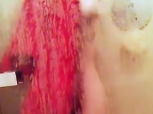 Hidden cam shower vids- amaing teen at shower