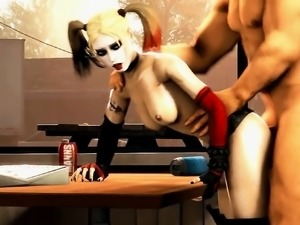 Harley Quinn 3D intercourse collection -Superman-