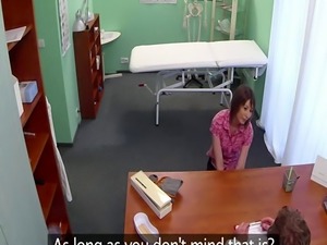 Nurse pussylicking doctors patient