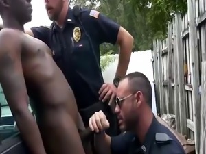 Photos of naked gay model police officers Serial Tagger gets caught in