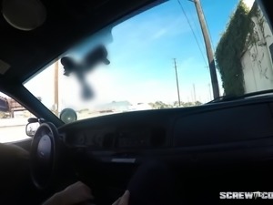 Cops harass street hooker, then fuck her in public