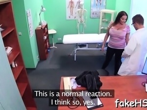Nice-looking doctor gets screwed by an fuckmate
