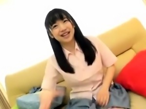 Adorable Japanese teen braces herself for an intense fucking