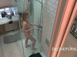 Czech wife in the shower