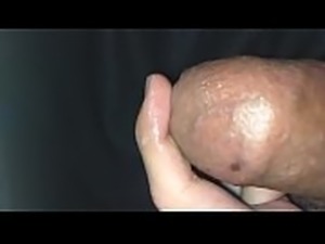 Slow motion close up penis with foreskin