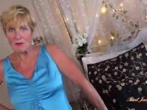 AuntJudysXXX - Your Busty Mature Stepmom Ms. Molly catches you in her room (POV)