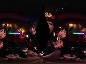 Horny busty japanese teen group sex with big black dick
