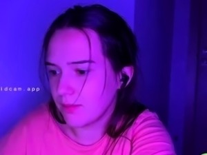 Shy brunette homemade amateur webcam teen