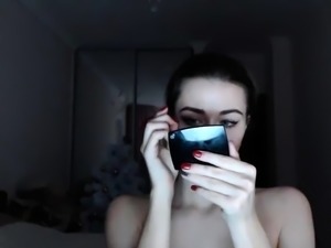 Horny Webcam Babe Solo Masturbation