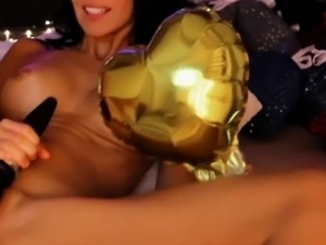 Wild Girl Brunette Solo Masturbation